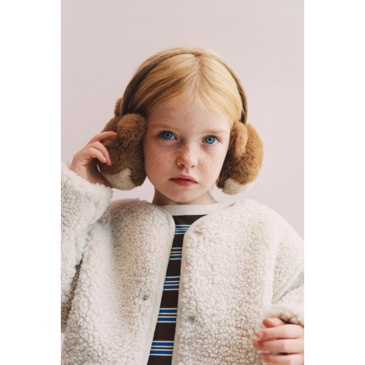 НАУШНИКИ ИЗ ИСКУССТВЕННОГО МЕХА «БОБЕР»