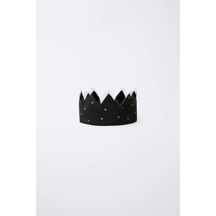 Корона из тюля со звездным принтом