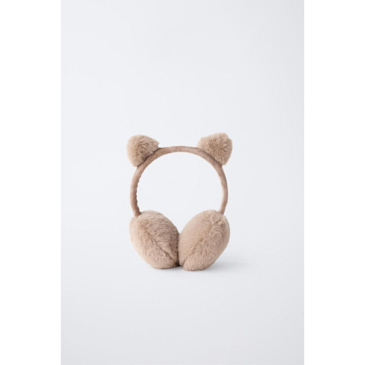 НАУШНИКИ ИЗ ИСКУССТВЕННОГО МЕХА С УШКАМИ