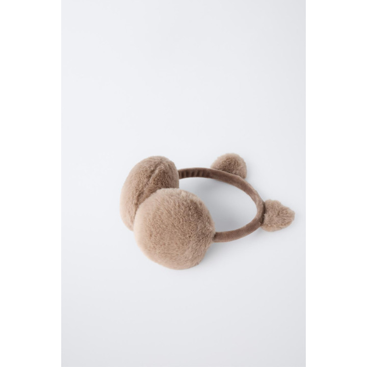 НАУШНИКИ ИЗ ИСКУССТВЕННОГО МЕХА С УШКАМИ