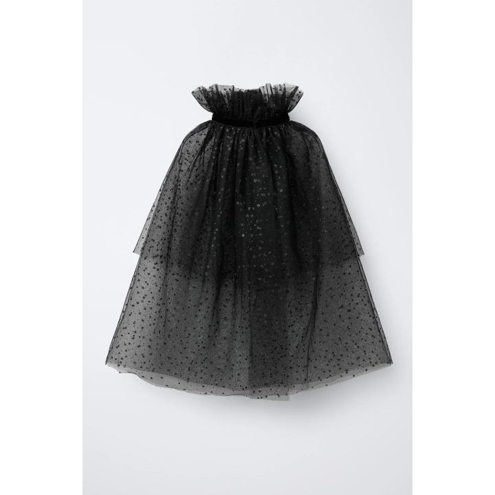 Мерцающий костюм ведьмы с плащом