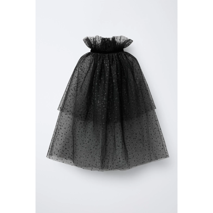 Мерцающий костюм ведьмы с плащом