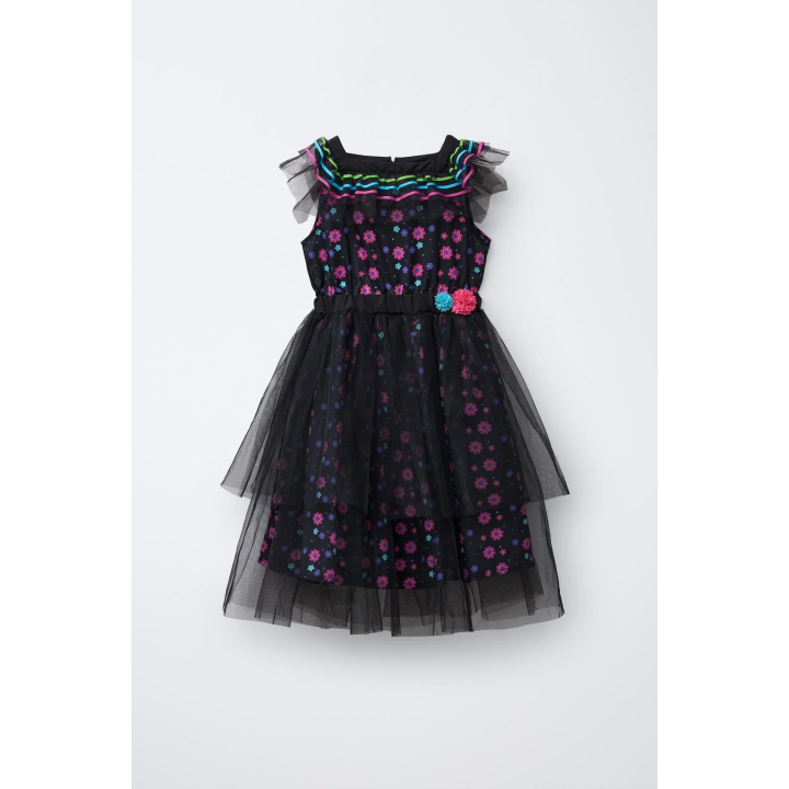 КОСТЮМ, ПЛАТЬЕ С ЦВЕТАМИ