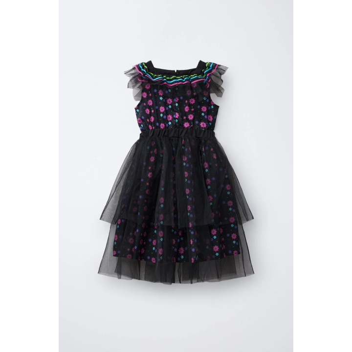 КОСТЮМ, ПЛАТЬЕ С ЦВЕТАМИ