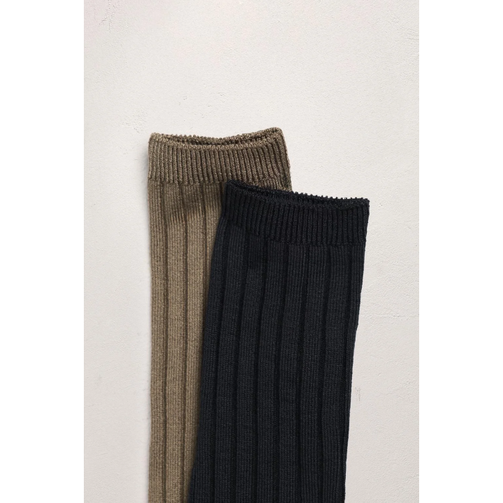 Набор из двух пар длинных узорчатых носков limited edition