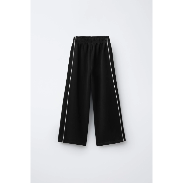 БРЮКИ С МОДАЛОМ И КОНТРАСТНОЙ ОТДЕЛКОЙ