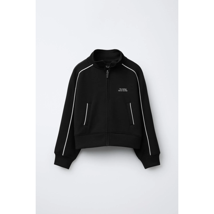 ТОЛСТОВКА ИЗ МОДАЛА С КОНТРАСТНОЙ ОКАНТОВКОЙ