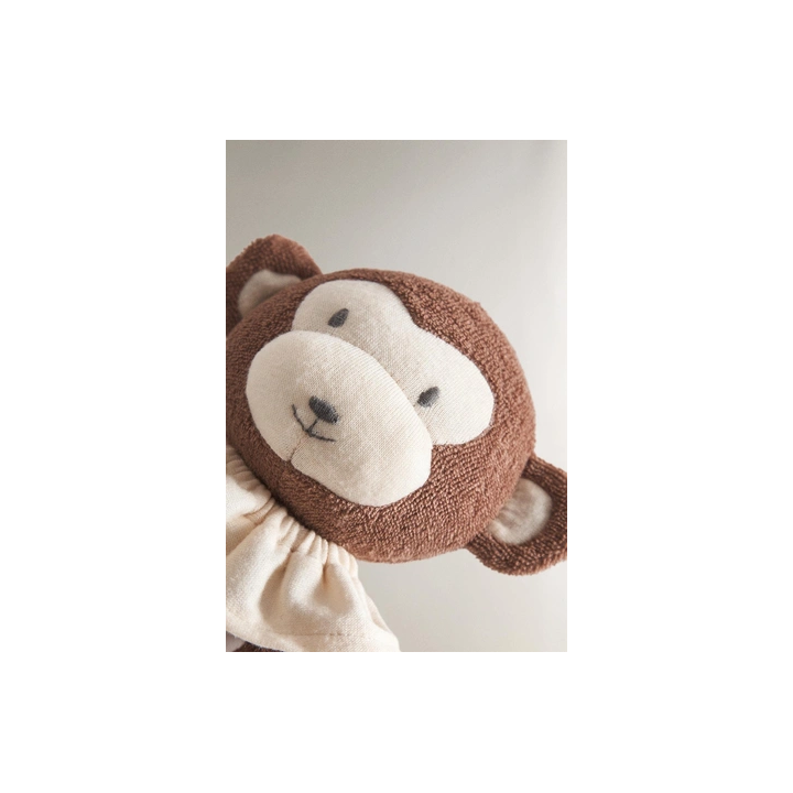 BABY MONKEY SOFT TOY RATTLE