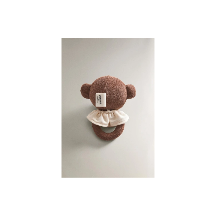 BABY MONKEY SOFT TOY RATTLE