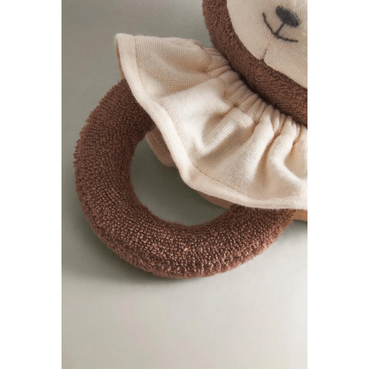 BABY MONKEY SOFT TOY RATTLE