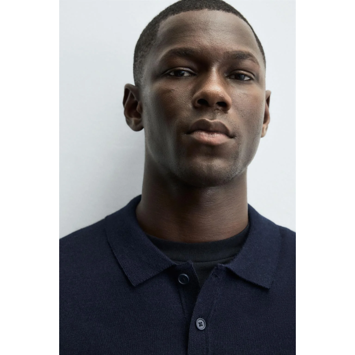 ТРИКОТАЖНОЕ ПОЛО ИЗ 100% ШЕРСТИ