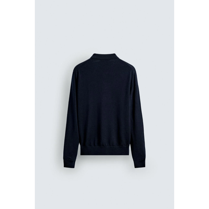 ТРИКОТАЖНОЕ ПОЛО ИЗ 100% ШЕРСТИ