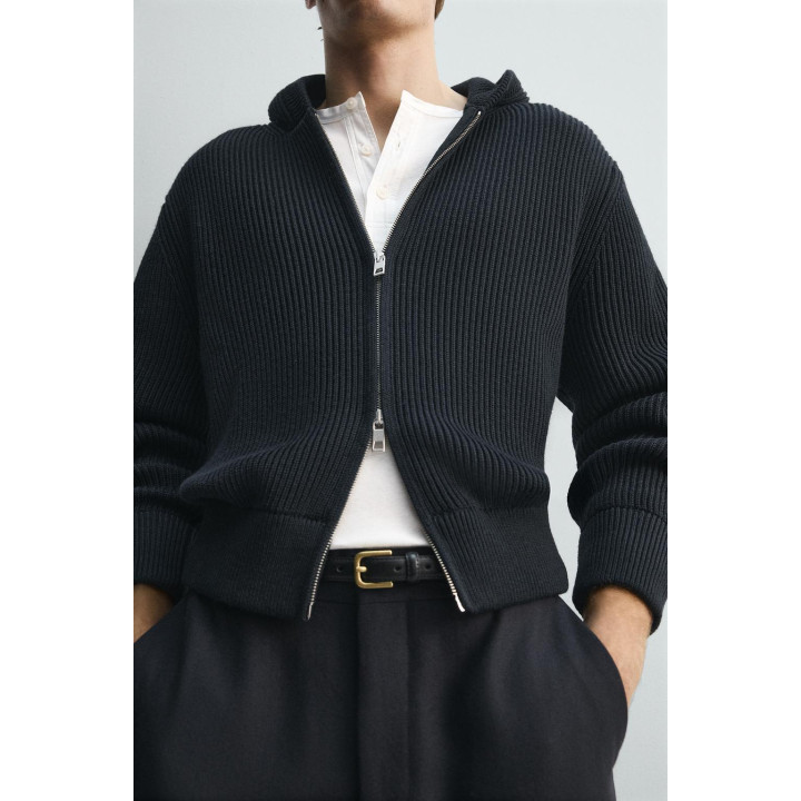 УКОРОЧЕННЫЙ КАРДИГАН С КАПЮШОНОМ — LIMITED EDITION