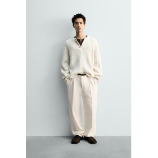 СВИТЕР С ВОРОТНИКОМ «ХЕНЛИ»