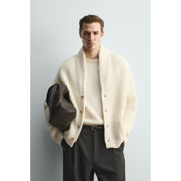 КАРДИГАН С РЕЛЬЕФНЫМ УЗОРОМ - LIMITED EDITION