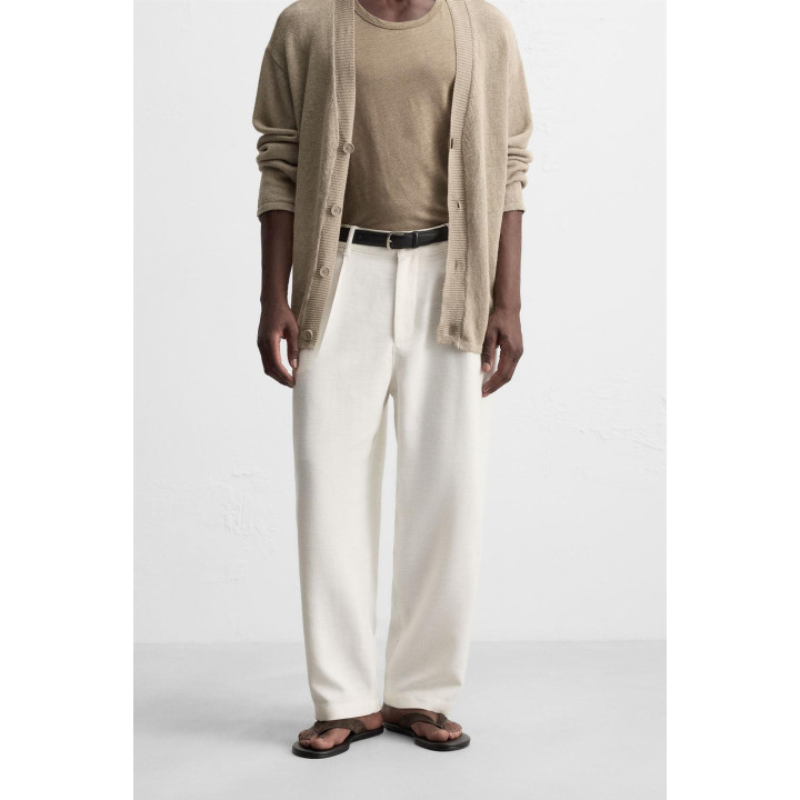 БРЮКИ RELAXED FIT СО СКЛАДКАМИ