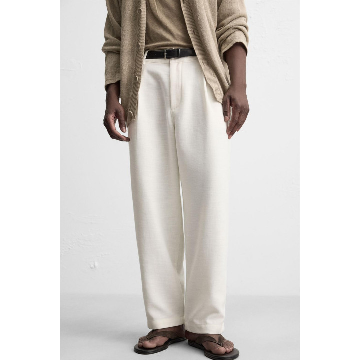 БРЮКИ RELAXED FIT СО СКЛАДКАМИ