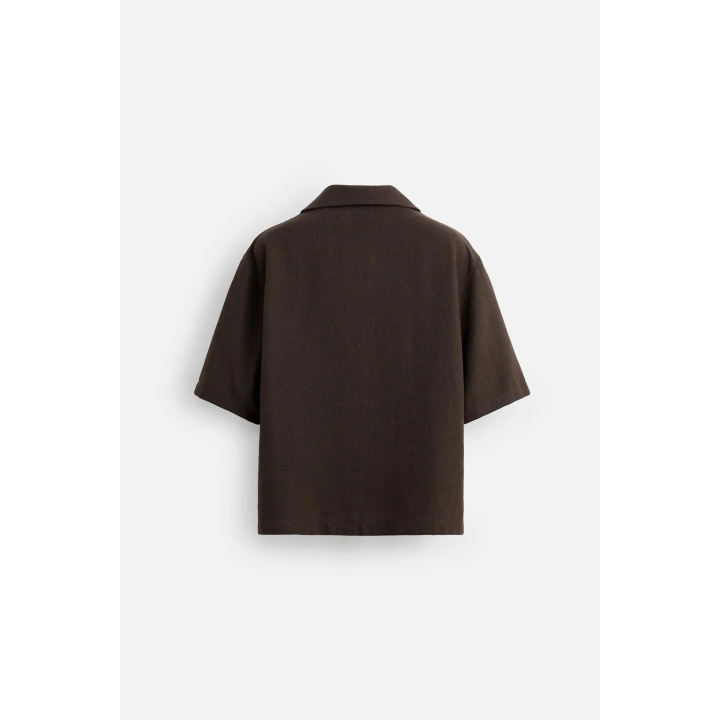 РУБАШКА С РЕЛЬЕФНОЙ ТКАНЬЮ