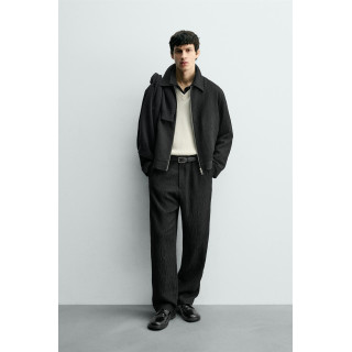 БРЮКИ REGULAR FIT С НЕРОВНОЙ СТРУКТУРОЙ