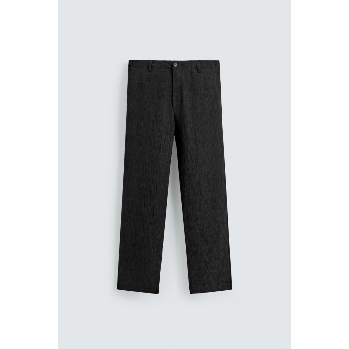 БРЮКИ REGULAR FIT С НЕРОВНОЙ СТРУКТУРОЙ