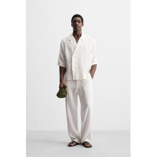 БРЮКИ RELAXED FIT ИЗ 100% ЛЬНА