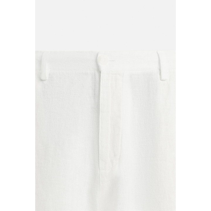 БРЮКИ RELAXED FIT ИЗ 100% ЛЬНА