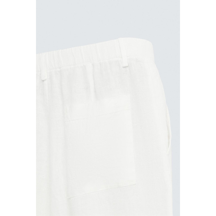 БРЮКИ RELAXED FIT ИЗ 100% ЛЬНА