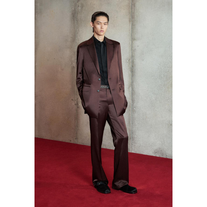 Широкие брюки с колоколообразным низом ludovic de saint sernin x zara