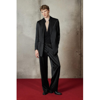 Брюки из вискозы и шерсти с поясом ludovic de saint sernin x zara