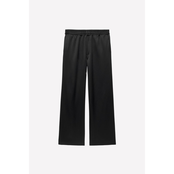 Брюки из вискозы и шерсти с поясом ludovic de saint sernin x zara