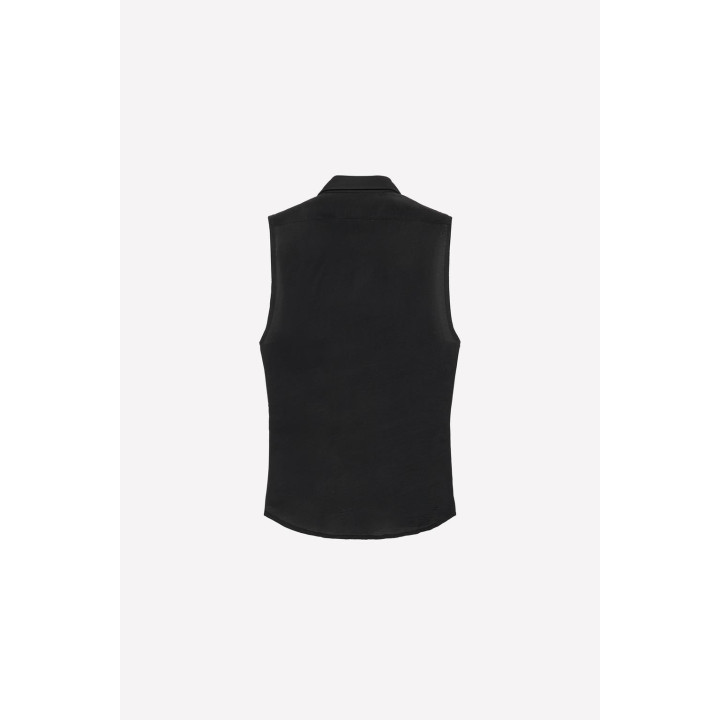 Рубашка с контрастным полупрозрачным эффектом ludovic de saint sernin x zara