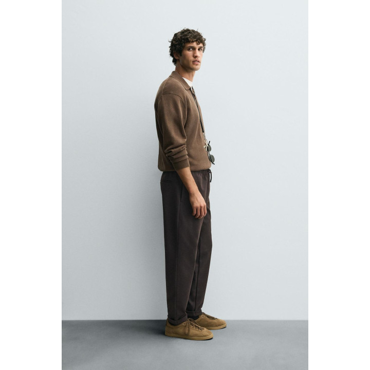 БРЮКИ EASY CARE С ПОЯСОМ НА ШНУРКЕ