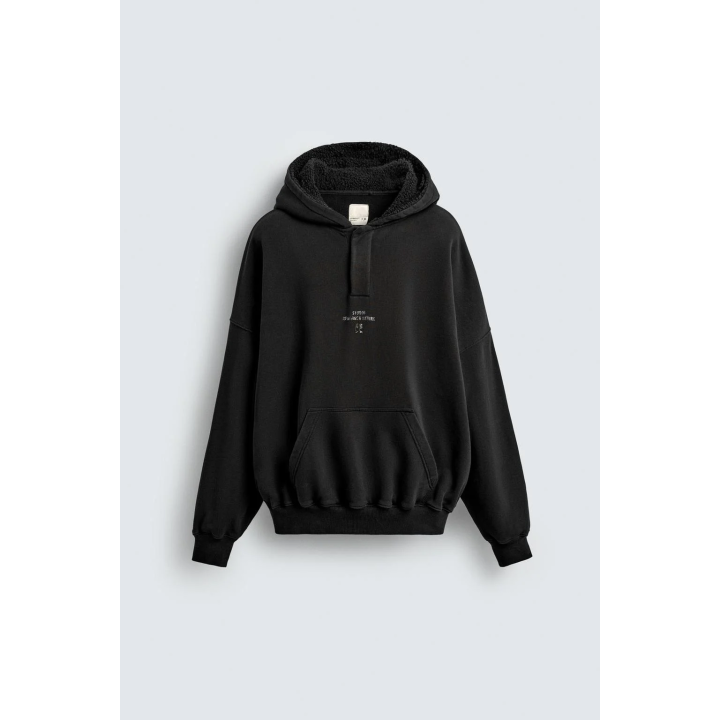 CONTRAST POUCH POCKET HOODIE X SR_A