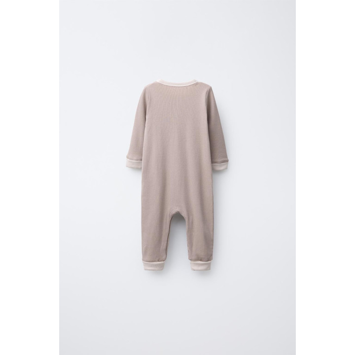 НАБОР ИЗ ДВУХ ЦЕЛЬНЫХ ПИЖАМ В РУБЧИК