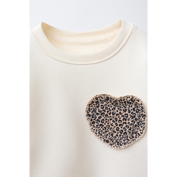 КОМПЛЕКТ: ТОЛСТОВКА И РАСКЛЕШЕННЫЕ ЛЕГИНСЫ С ПРИНТОМ