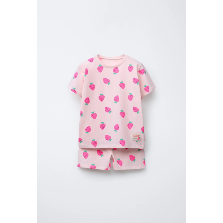 Пижама с земляникой, 2-6 лет