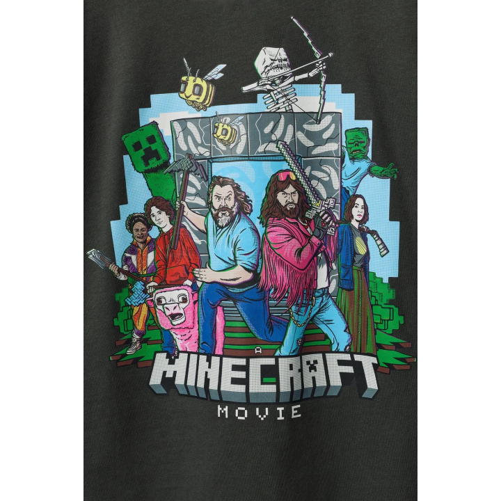 ФУТБОЛКА С ПРИНТОМ MINECRAFT © MOJANG AB. ™