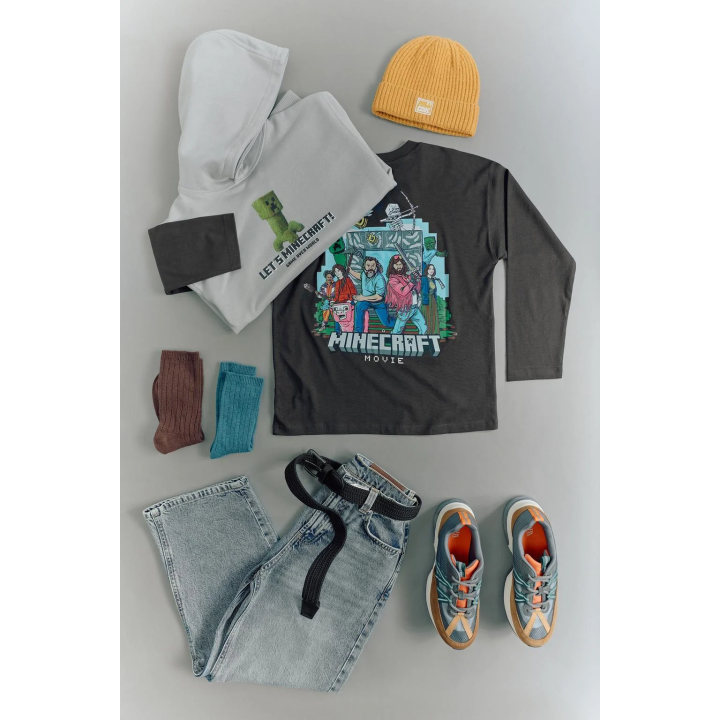 ФУТБОЛКА С ПРИНТОМ MINECRAFT © MOJANG AB. ™