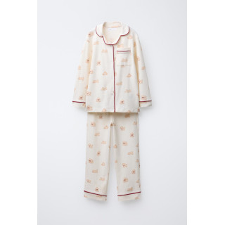 6-14 ЛЕТ/ПИЖАМА С ПРИНТОМ «ЩЕНКИ»