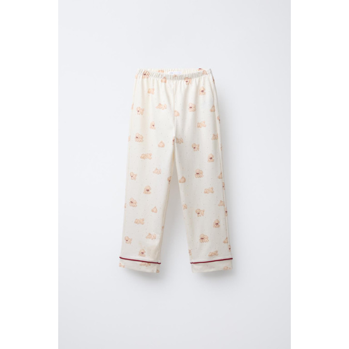 6-14 ЛЕТ/ПИЖАМА С ПРИНТОМ «ЩЕНКИ»