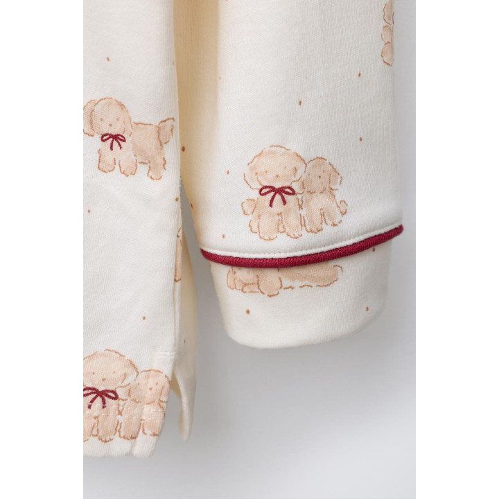 6-14 ЛЕТ/ПИЖАМА С ПРИНТОМ «ЩЕНКИ»