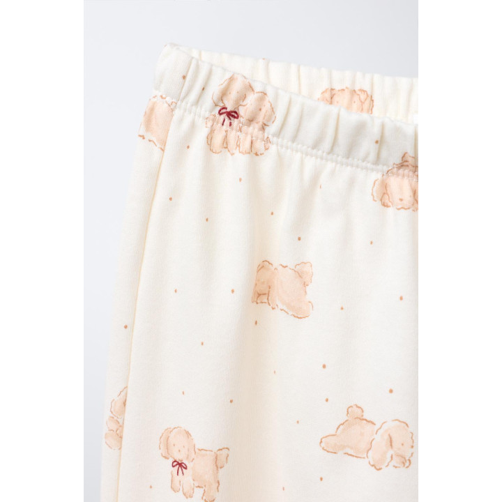 6-14 ЛЕТ/ПИЖАМА С ПРИНТОМ «ЩЕНКИ»