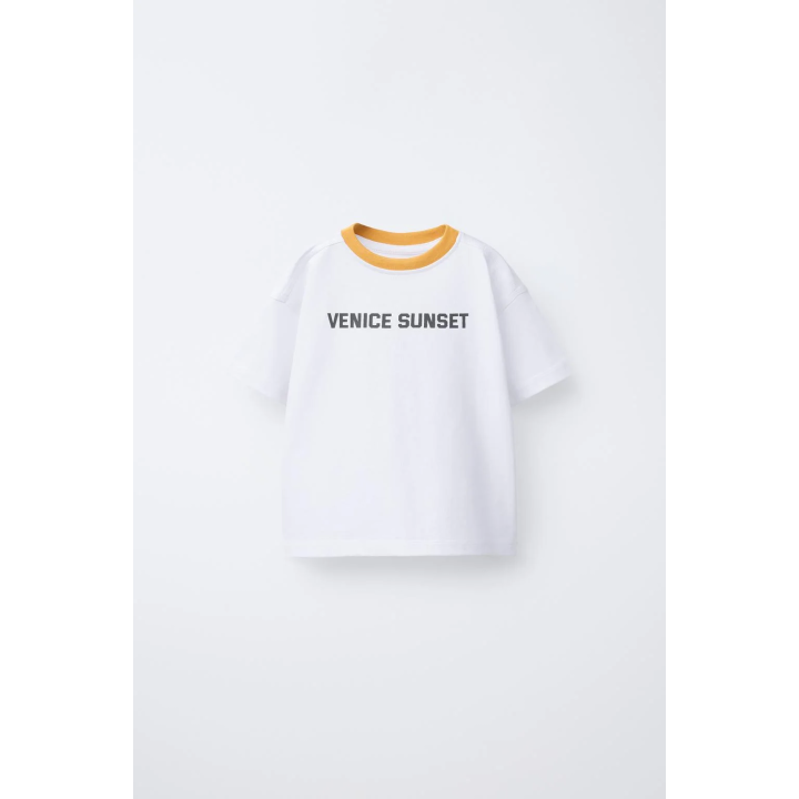 ФУТБОЛКА С ТЕКСТОВЫМ ПРИНТОМ