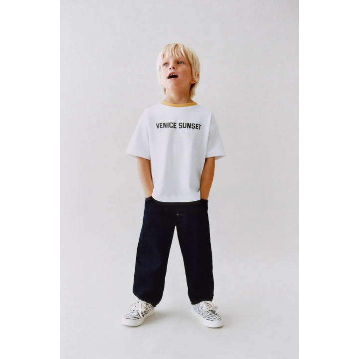 ФУТБОЛКА С ТЕКСТОВЫМ ПРИНТОМ