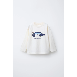 ФУТБОЛКА С ПРИНТОМ «ПИКСЕЛЬНЫЙ ТРАНСПОРТ»