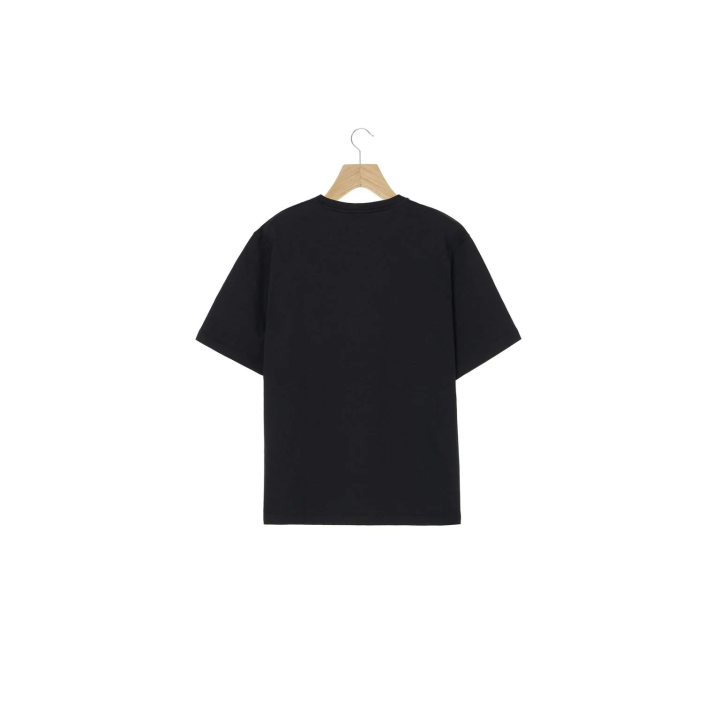 Футболка с коротким рукавом из плотного хлопка