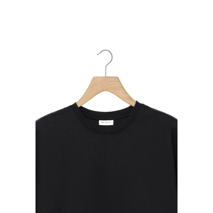 Футболка с коротким рукавом из плотного хлопка