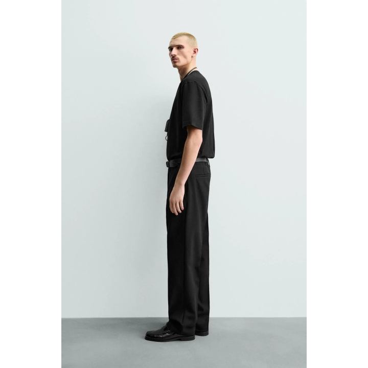 Футболка с коротким рукавом из плотного хлопка