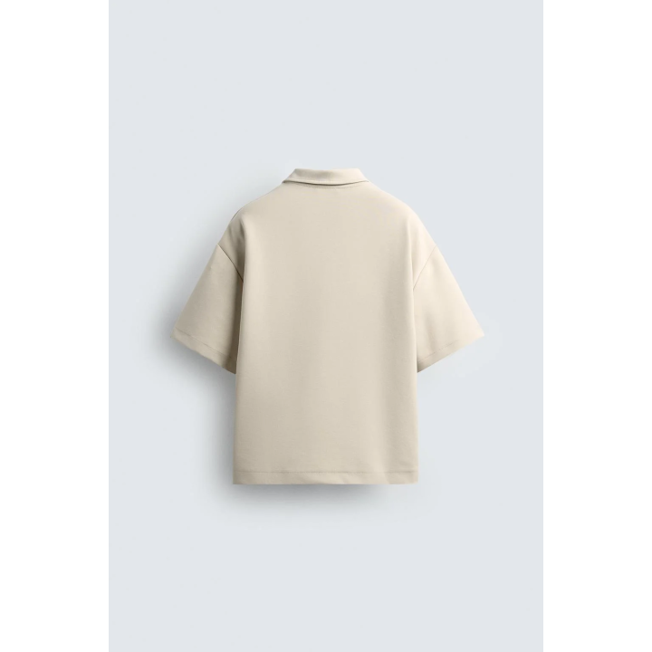 ПОЛО INTERLOCK С МОЛНИЕЙ