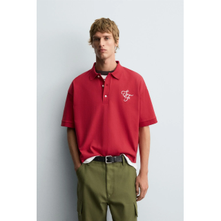 ПОЛО С ВЫШИВКОЙ ТЕКСТОМ